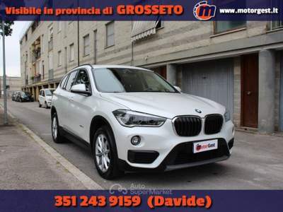 BMW X1 xdrive18d Advantage auto Arancione usata Grosseto