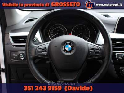 BMW X1 xdrive18d Advantage auto Arancione usata Grosseto