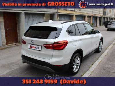 BMW X1 xdrive18d Advantage auto Arancione usata Grosseto