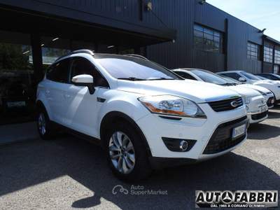 Ford Kuga 2.0 TDCi 136CV 4WD Titanium DPF Bianco usata CORIANO