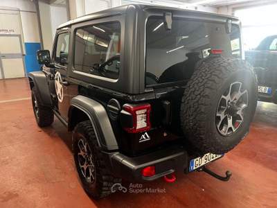 Jeep Wrangler Wrangler 2.0 turbo Rubicon auto **GANCIO** Nero usata Corteno Golgi