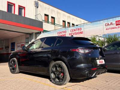 Alfa Romeo Stelvio 2.2 Turbodiesel 210 CV AT8 Q4 Veloce Nero usata Caorle