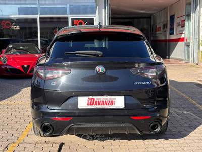 Alfa Romeo Stelvio 2.2 Turbodiesel 210 CV AT8 Q4 Veloce Nero usata Caorle