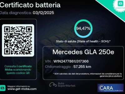 Mercedes-Benz GLA e hybrid EQ Business Extra Grigio usata Trebaseleghe