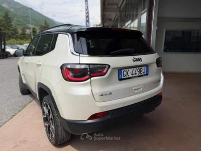 Jeep Compass 1.4 MultiAir 170 CV aut. 4WD Limited tetto Bianco usata Niardo