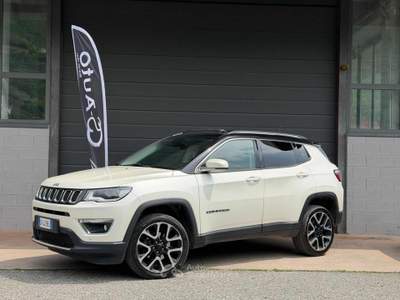 Jeep Compass 1.4 MultiAir 170 CV aut. 4WD Limited tetto Bianco usata Niardo