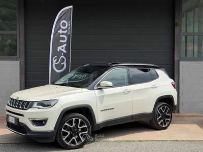 Jeep Compass 1.4 MultiAir 170 CV aut. 4WD Limited tetto Bianco usata Niardo