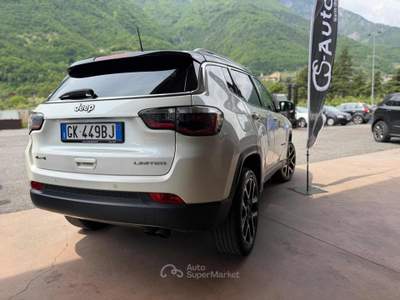 Jeep Compass 1.4 MultiAir 170 CV aut. 4WD Limited tetto Bianco usata Niardo