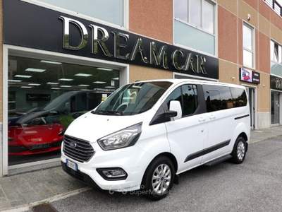 Ford Tourneo Custom 320 2.0 TDCi 130CV MHEV PC DOPPIA PORTA SCORREVOLE Bianco usata Savona