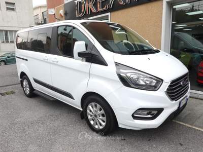 Ford Tourneo Custom 320 2.0 TDCi 130CV MHEV PC DOPPIA PORTA SCORREVOLE Bianco usata Savona