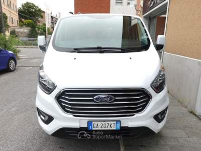 Ford Tourneo Custom 320 2.0 TDCi 130CV MHEV PC DOPPIA PORTA SCORREVOLE Bianco usata Savona