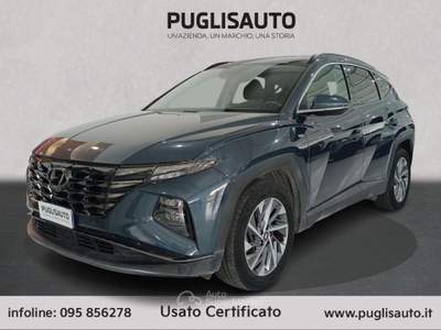Hyundai Tucson 1.6 CRDI 48V XLine Blu/Azzurro usata BELPASSO