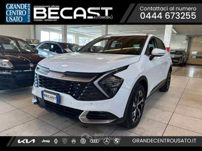 Kia Sportage 1.6 TGDi HEV AT Style UNICO PROPRIETARIO Bianco usata Brendola