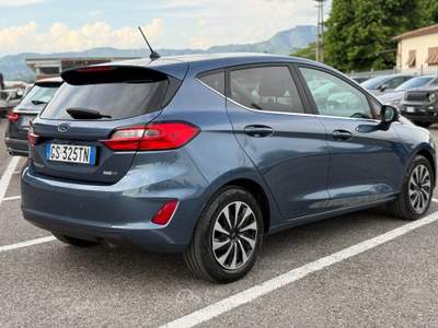 Ford Fiesta 1.0 Ecoboost Hybrid 125 CV 5 porte Titanium Blu/Azzurro usata Massarosa