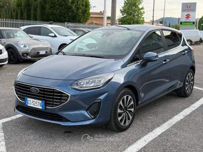 Ford Fiesta 1.0 Ecoboost Hybrid 125 CV 5 porte Titanium Blu/Azzurro usata Massarosa