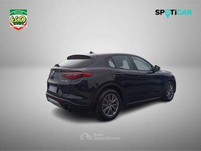 Alfa Romeo Stelvio 2.2 Turbodiesel 160 CV AT8 RWD Business Nero usata Cassino