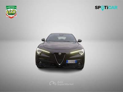 Alfa Romeo Stelvio 2.2 Turbodiesel 160 CV AT8 RWD Business Nero usata Cassino
