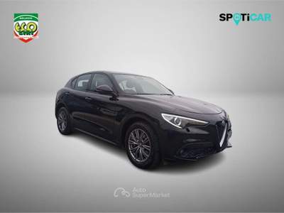 Alfa Romeo Stelvio 2.2 Turbodiesel 160 CV AT8 RWD Business Nero usata Cassino