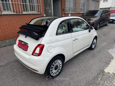 Fiat 500C 1.2 Lounge 69cv dualogic Bianco usata Cernusco sul Naviglio