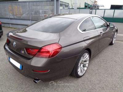 BMW Serie 6 640d 640 d Coupé Futura *FINANZIABILE* *TAGLIANDATA* Grigio usata San Giuliano Milanese