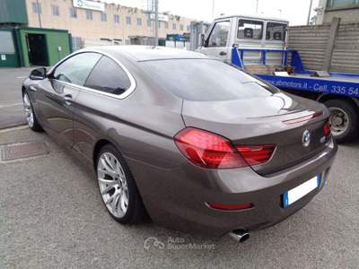 BMW Serie 6 640d 640 d Coupé Futura *FINANZIABILE* *TAGLIANDATA* Grigio usata San Giuliano Milanese