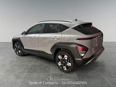 Hyundai Kona 1.0 T-GDI Hybrid 48V iMT Xline Grigio usata Ciriè