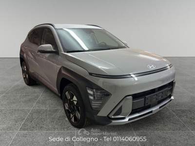 Hyundai Kona 1.0 T-GDI Hybrid 48V iMT Xline Grigio usata Ciriè