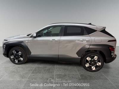 Hyundai Kona 1.0 T-GDI Hybrid 48V iMT Xline Grigio usata Ciriè