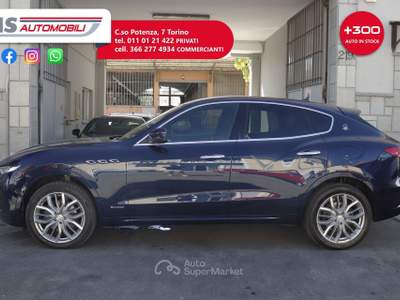 Maserati Levante V6 Diesel 275 CV AWD Q4 Granlusso Unicoproprietario Blu/Azzurro usata Torino