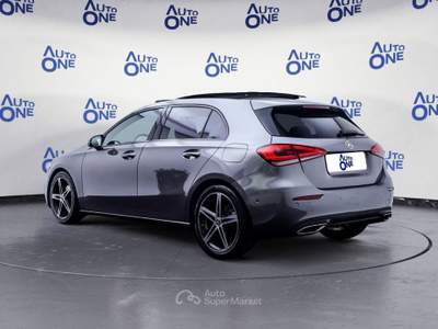 Mercedes-Benz Classe A A 180d Auto Sport Advanced - Tetto Apr. F.Led Pelle Grigio usata Ciampino