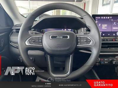 Jeep Compass Compass 1.5 turbo t4 mhev Summit 2wd 130cv dct Bianco usata Napoli
