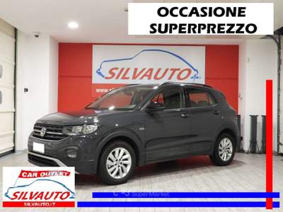 Volkswagen T-Cross VOLKSWAGEN T-CROSS 1.6 TDI STYLE DSG 95CV (2019) Grigio usata Grumello del Monte