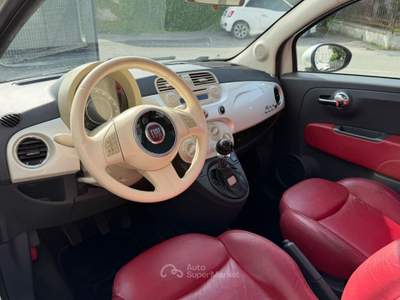 Fiat 500 1.3 Multijet 16V 75 CV by DIESEL PELLE BIANCO PERLATO NEOAPAT EURO 5 Bianco usata Alessandria
