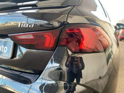 BMW Serie 1 118d 118 d MSport Pro Nero usata LECCE