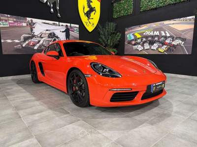Porsche 718 Cayman 2.5 S 350cv pdk *da vetrina* Arancione usata Lesmo