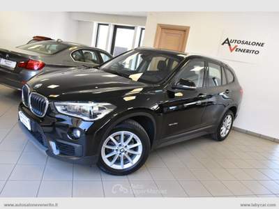 BMW X1 X1 sDrive18d Advantage Nero usata San Michele Salentino