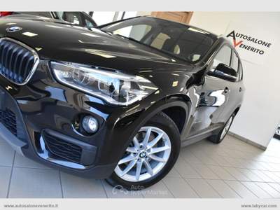BMW X1 X1 sDrive18d Advantage Nero usata San Michele Salentino