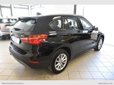 BMW X1 X1 sDrive18d Advantage Nero usata San Michele Salentino