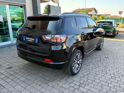 Jeep Compass Compass 1.5 T4 130CV MHEV 2WD Summit Nero usata San Paolo d'Argon