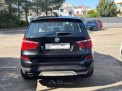 BMW X3 X3 xDrive20d xLine TETTO PELLE TAGL.BMW Nero usata Bernalda