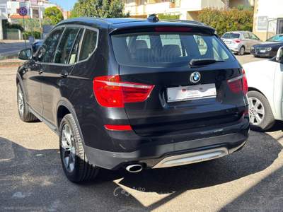 BMW X3 X3 xDrive20d xLine TETTO PELLE TAGL.BMW Nero usata Bernalda