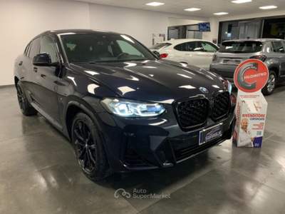 BMW X4 xDrive20d 48V Msport StraFull Blu/Azzurro usata Qualiano