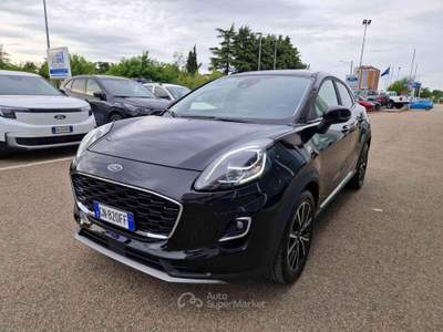 Ford Puma 1.0 EcoBoost Hybrid 125 CV S&S Titanium Nero usata Imola