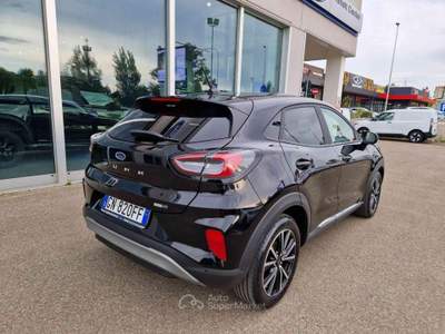 Ford Puma 1.0 EcoBoost Hybrid 125 CV S&S Titanium Nero usata Imola