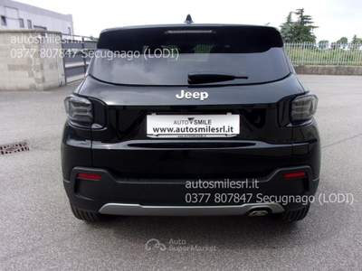 Jeep Avenger 1.2 Turbo 110 CV e-HYBRID Summit AUTOMATICA Nero usata SECUGNAGO