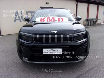 Jeep Avenger 1.2 Turbo 110 CV e-HYBRID Summit AUTOMATICA Nero usata SECUGNAGO