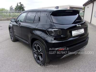 Jeep Avenger 1.2 Turbo 110 CV e-HYBRID Summit AUTOMATICA Nero usata SECUGNAGO