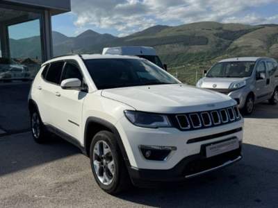 Jeep Compass 2.0 Multijet II 4WD Limited Bianco usata San Gregorio Magno
