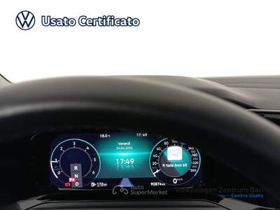 Volkswagen Golf variant 2.0 tdi style 150cv dsg Nero usata Bari