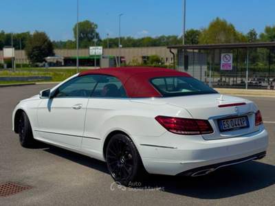 Mercedes-Benz Classe E cabrio Bianco usata Invorio